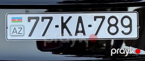 Avtomobil qeydiyyat nişanı - 77-KA-789 — Bakı