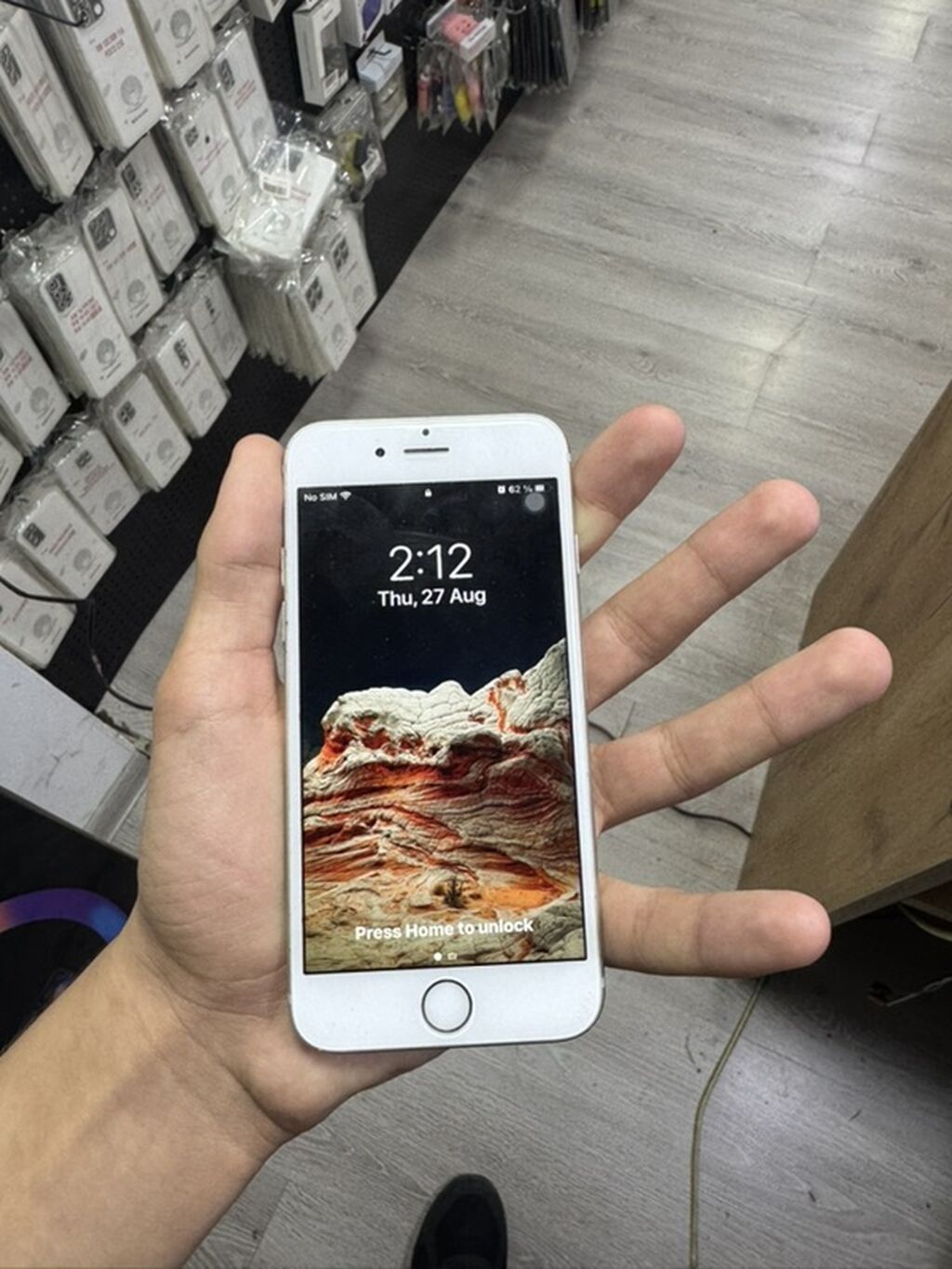 IPhone 6s, 16 GB, Gümüşü, Barmaq izi — Apple iPhone, Bakı (3)