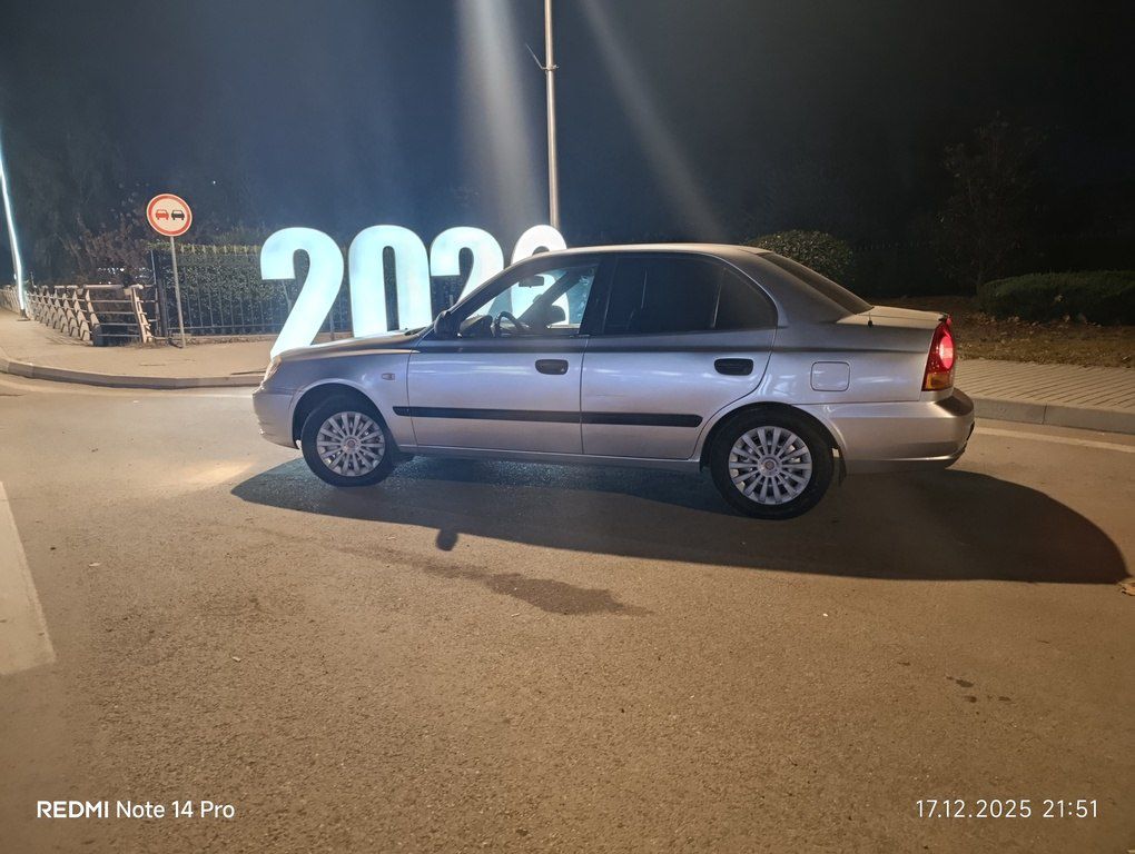 Hyundai Accent, 1.5 L, 2005 il, 500 000 km — Avtomobillər, Mingəçevir (4)