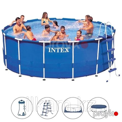 Intex karkaslı hovuz – dairəvi model Xüsusiyyətlər: - Marka/model — Bakı