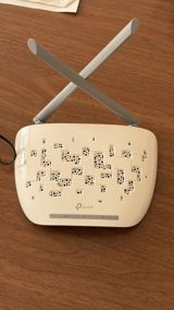TP-Link simsiz router - Brend: TP-Link - Rəng: krem/açıq bej korpus — Orxan