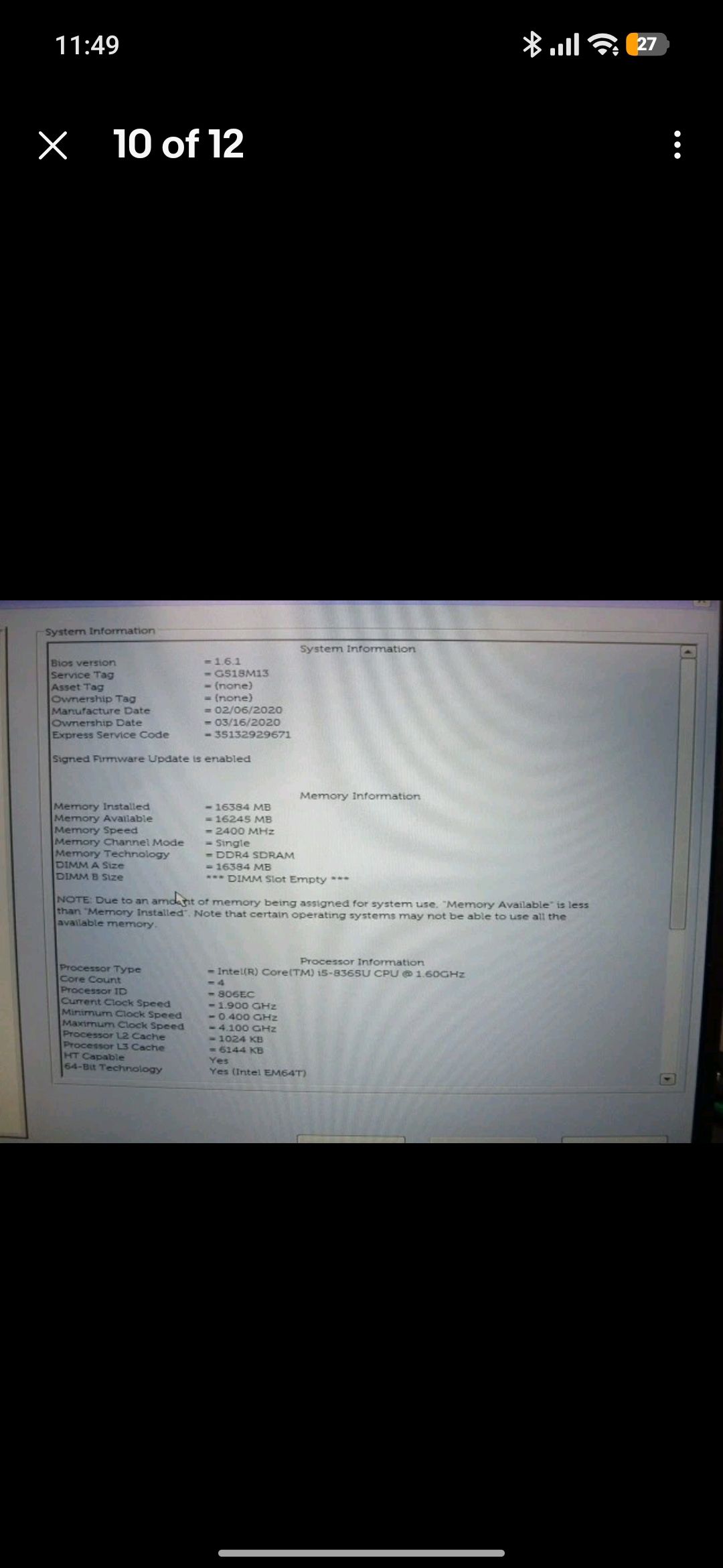 Dell Latitude 7400 16GB RAM 256GB SSD — Noutbuklar, Göyçay (4)