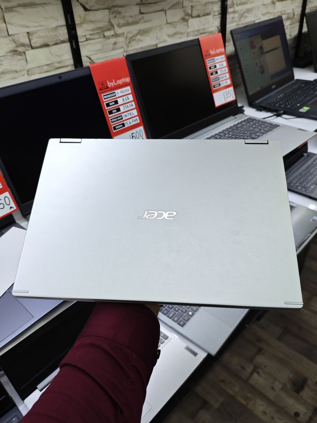 Acer 14" çevrilə bilən noutbuk (x360) - Prosessor: Intel Core — Acer, Bakı (3)