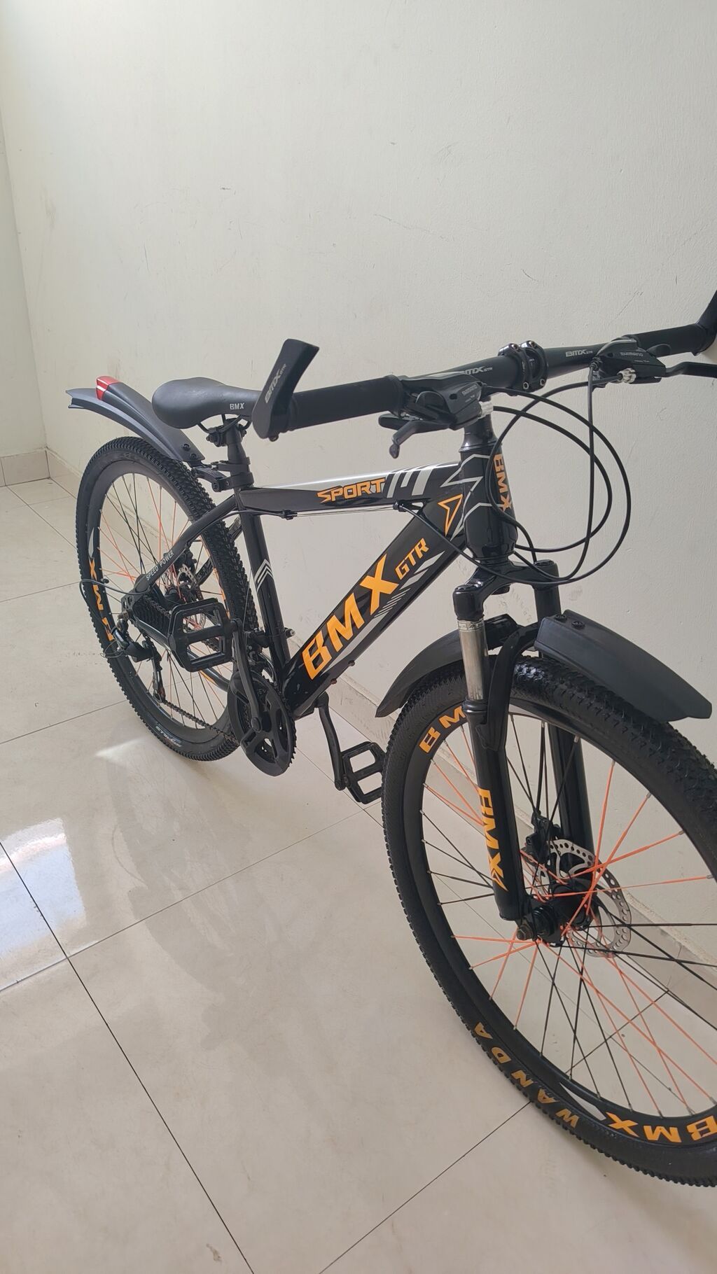 BMX GTR dağ velosipedi - Çərçivə: yüngül alaşımlı polad, idman tipli — Dağ velosipedləri, Bakı (3)