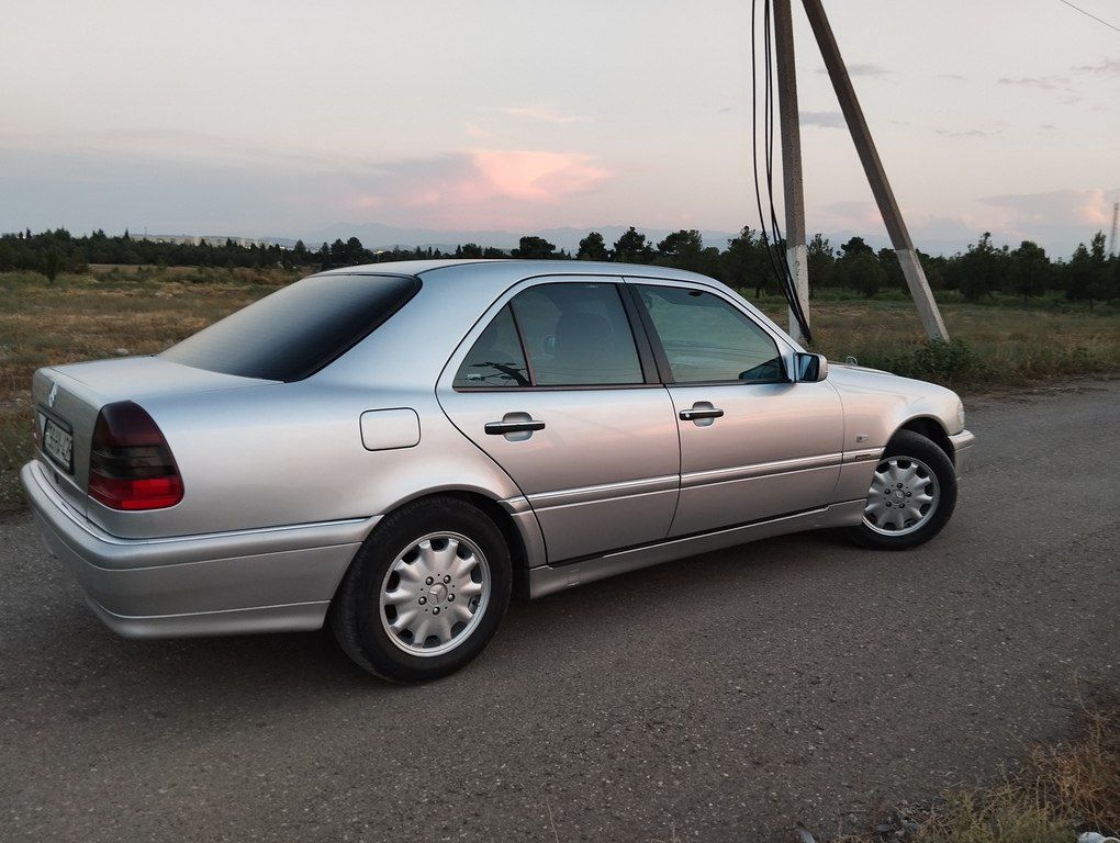 Mercedes C 180, 1.8 L, 1998 il, 199 425 km — Avtomobillər, Gəncə (6)