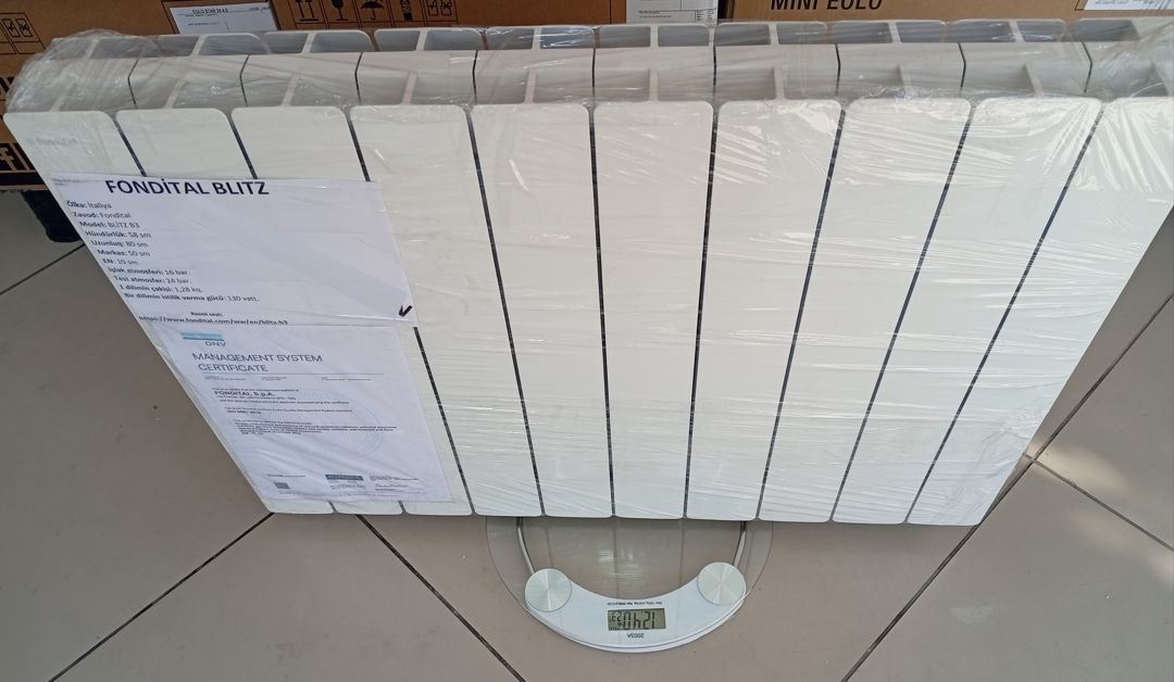 Radiator Seksiya Fondital Blitz B3 — İtaliya istehsalı — Radiatorlar, Bakı (6)