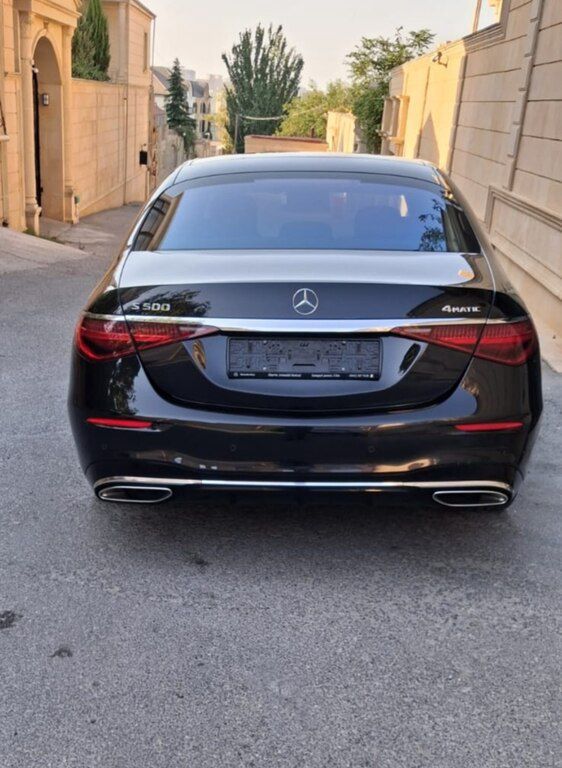 Mercedes S 450, 3.0 L, 2021 il, 55 000 km — Avtomobillər, Bakı (4)