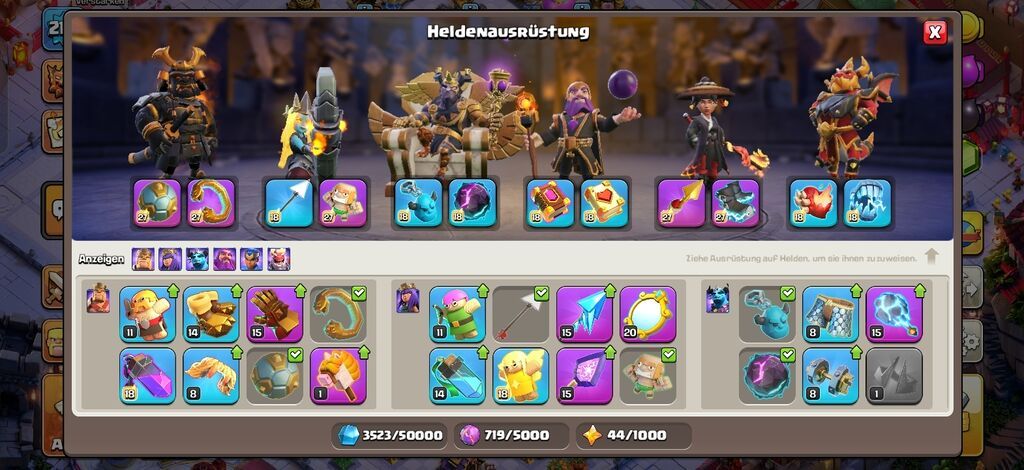 Clash of Clans hesabı – BenEfsaneyim - Bələdiyyə (Town Hall): 18 — Xidmətlər, Bakı (6)