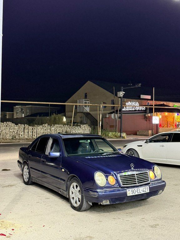 Mercedes E 230, 2.3 L, 1997 il, 360 000 km — Avtomobillər, Bakı (2)