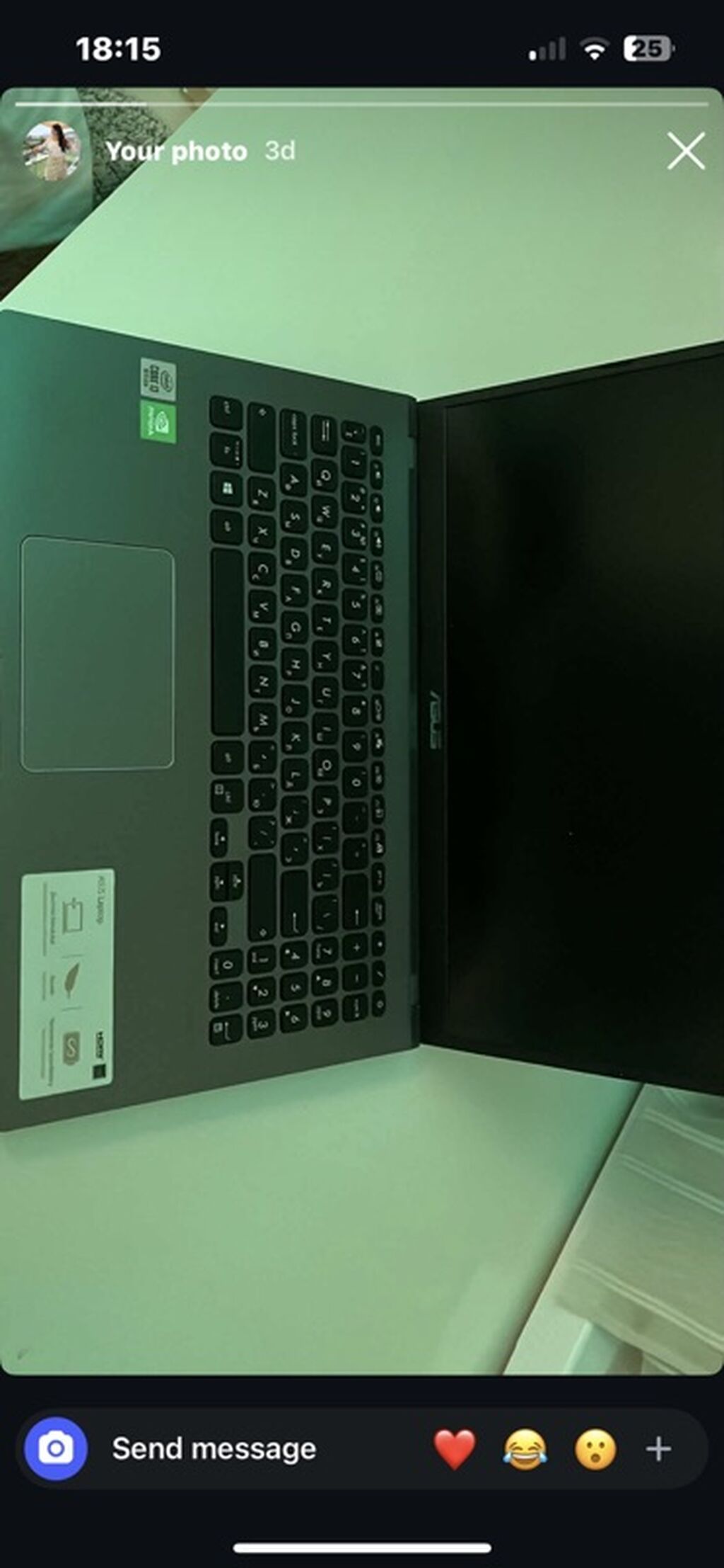 ASUS X509JB noutbuku Məhsulun xüsusiyyətləri (etiket və istehsalçı — Asus, Zaqatala (3)