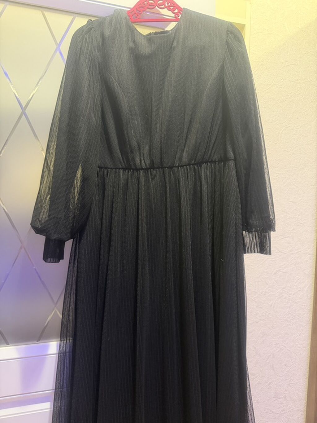 Zərif qara maxi don - Rəng: qara - Uzunluq: maxi (ayağa qədər) — Şəxsi əşyalar, Xırdalan (3)