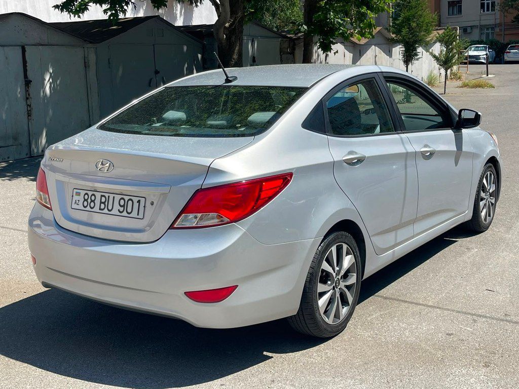 Hyundai Accent, 1.6 L, 2017 il, 241 100 km — Avtomobillər, Bakı (6)