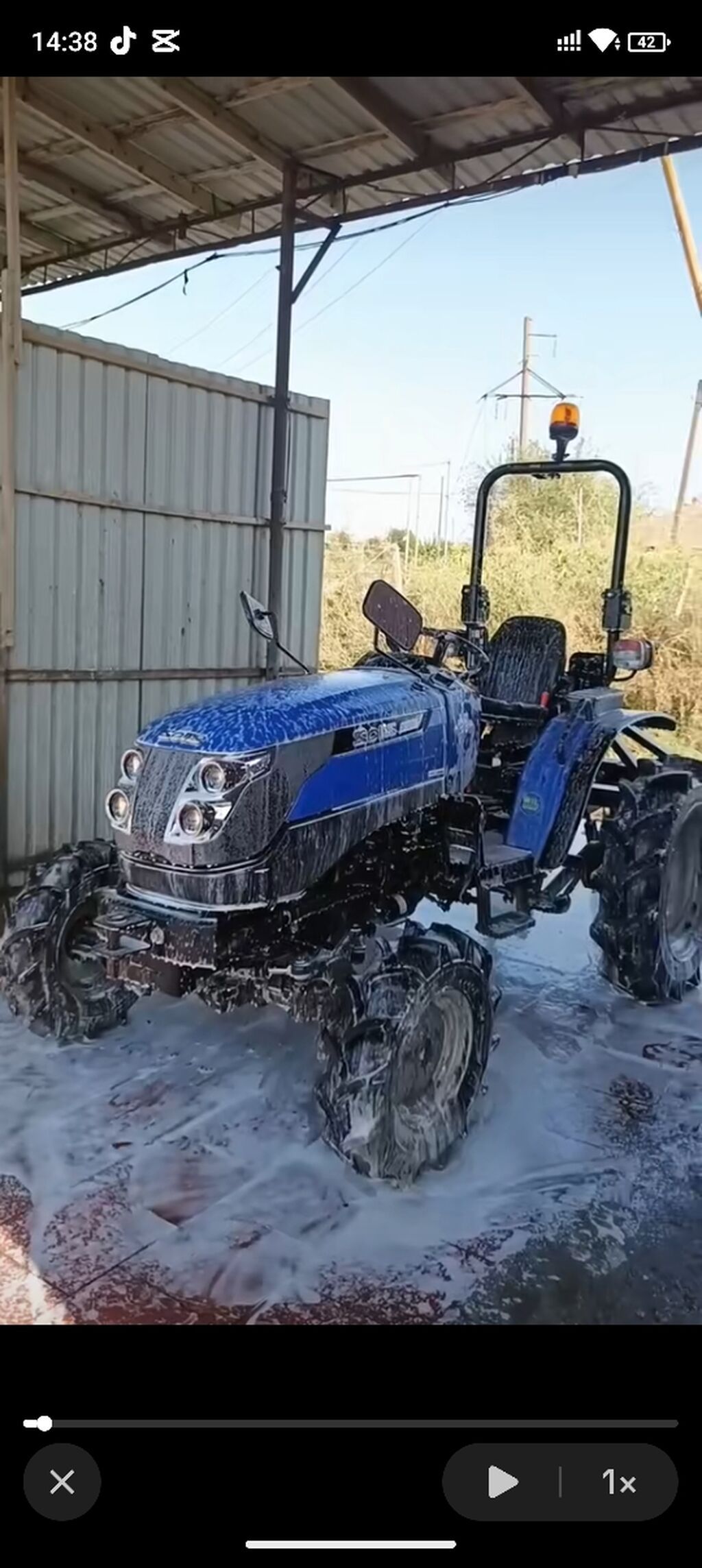Solis 26 mini traktor - Güc: təxminən 26 a.g. dizel mühərrik — Traktorlar, Göytəpə (5)