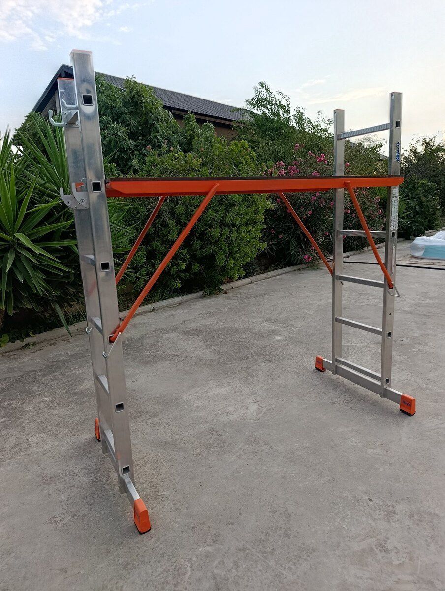 Alüminium ayaqaltı iskələ — Təmir və inşaat, Bakı (2)