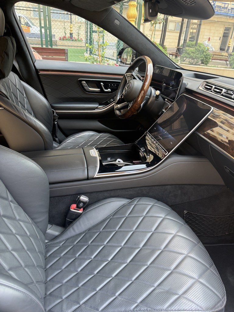 Mercedes S 500 4MATIC, 3.0 L, 2020 il, 27 600 km — Avtomobillər, Bakı (8)