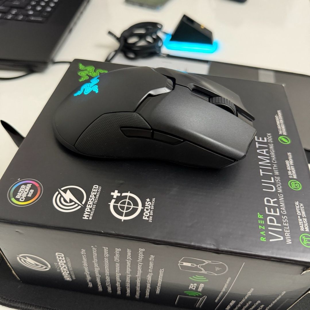 Gaming Mouse Razer Viper Ultimate With Charge Dock — Elektronika, Bakı (6)