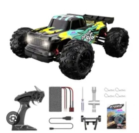 RC Monster Truck – 1/16 miqyaslı, 2.4GHz uzaqdan idarəetmə ilə — Bakı