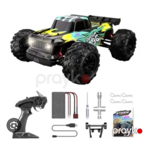 RC Monster Truck – 1/16 miqyaslı, 2.4GHz uzaqdan idarəetmə ilə — Bakı