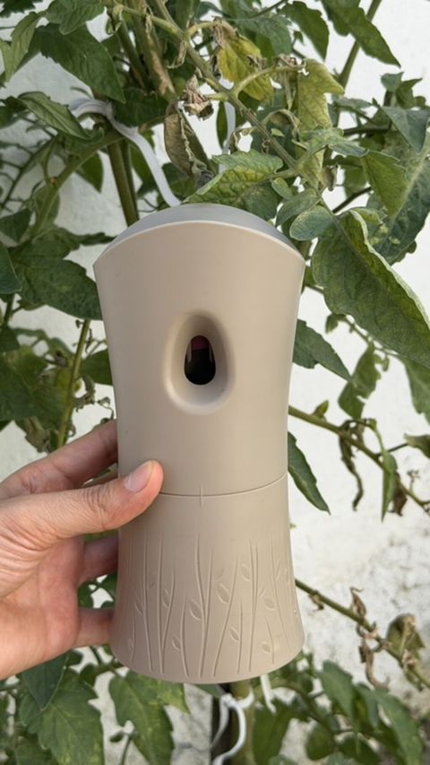 Avtomatik hava təravətləndirici dispenser - Rəng: bej - Dekor: alt — Bakı