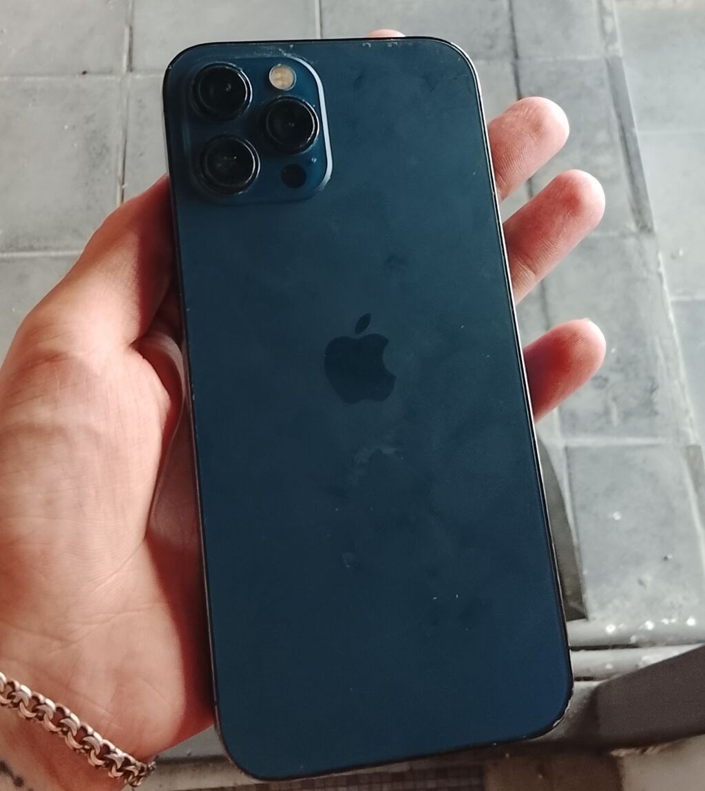IPhone 12 Pro Max, 256 GB, Pacific Blue, Face ID — Apple iPhone, Bakı (4)