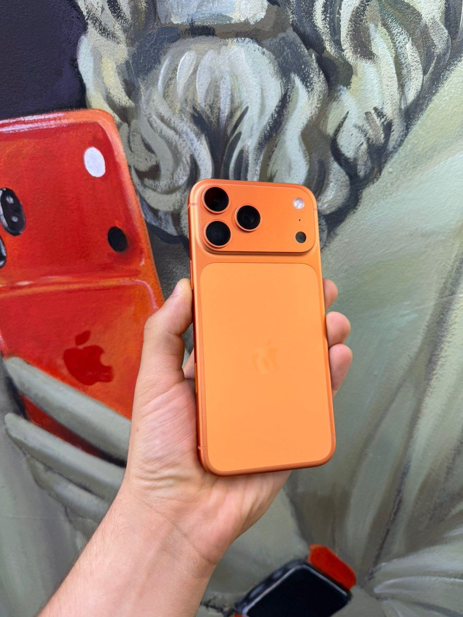 Apple iPhone 17 Pro Max Cosmic Orange 256GB/12GB — Smartfonlar, Bakı
