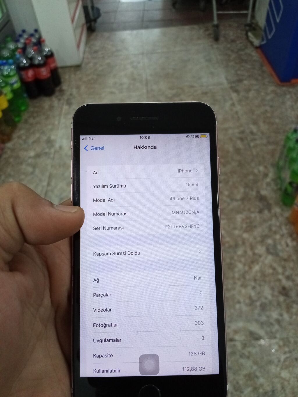 IPhone 7 Plus, 128 GB, Rose Gold, Barmaq izi — Apple iPhone, Digah (4)