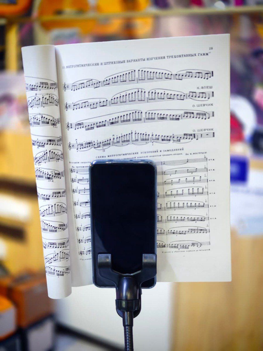 Mikrofon dayağı və telefon tutacağı — Musiqiə alətləri, Bakı (3)