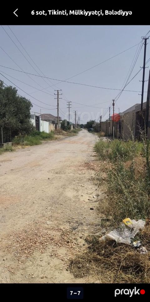 2 sot torpaq sahəsi – tikinti təyinatlı Xüsusiyyətlər: - Sənəd