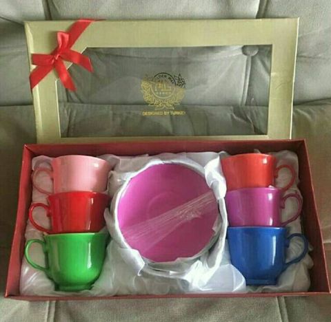 Çay dəsti, Farfor, 6 nəfərlik, Türkiyə — Bakı
