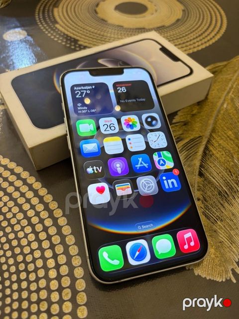 Apple iPhone 16e White 256GB/8GB — Bakı