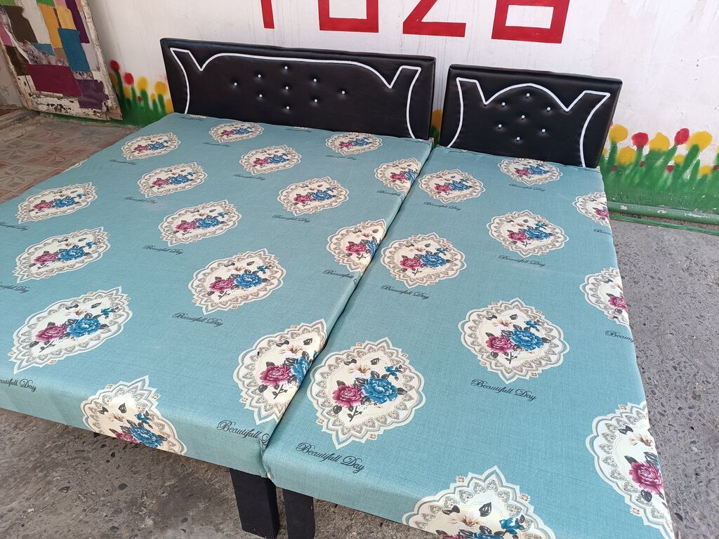 İkinəfərlik Yatag Təzə Kravatlar Hazirlari Var Rəng Seçimi — Mebel, Bakı (4)