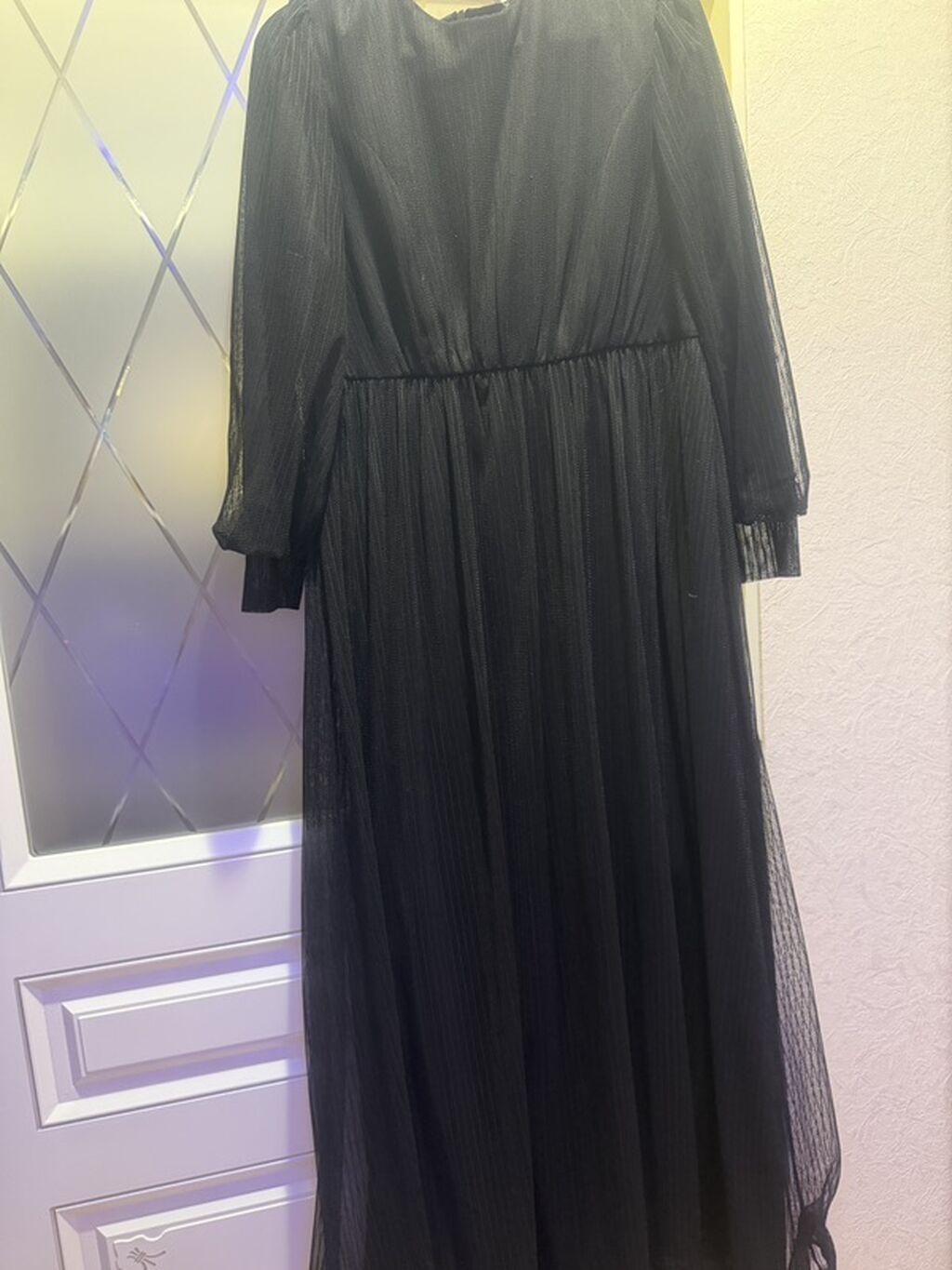 Zərif qara maxi don - Rəng: qara - Uzunluq: maxi (ayağa qədər) — Şəxsi əşyalar, Xırdalan (2)