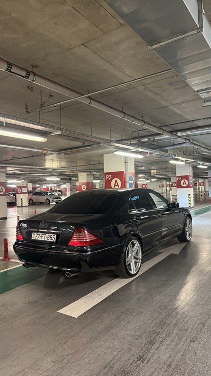 Mercedes S 500, 5.0 L, 2001 il, 272 000 km — Avtomobillər, Bakı (7)