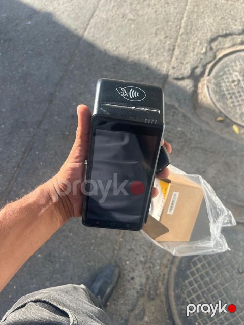 Kassa terminalı – NFC/Contactless oxuyucu ilə - Sensorlu ekranlı mobil