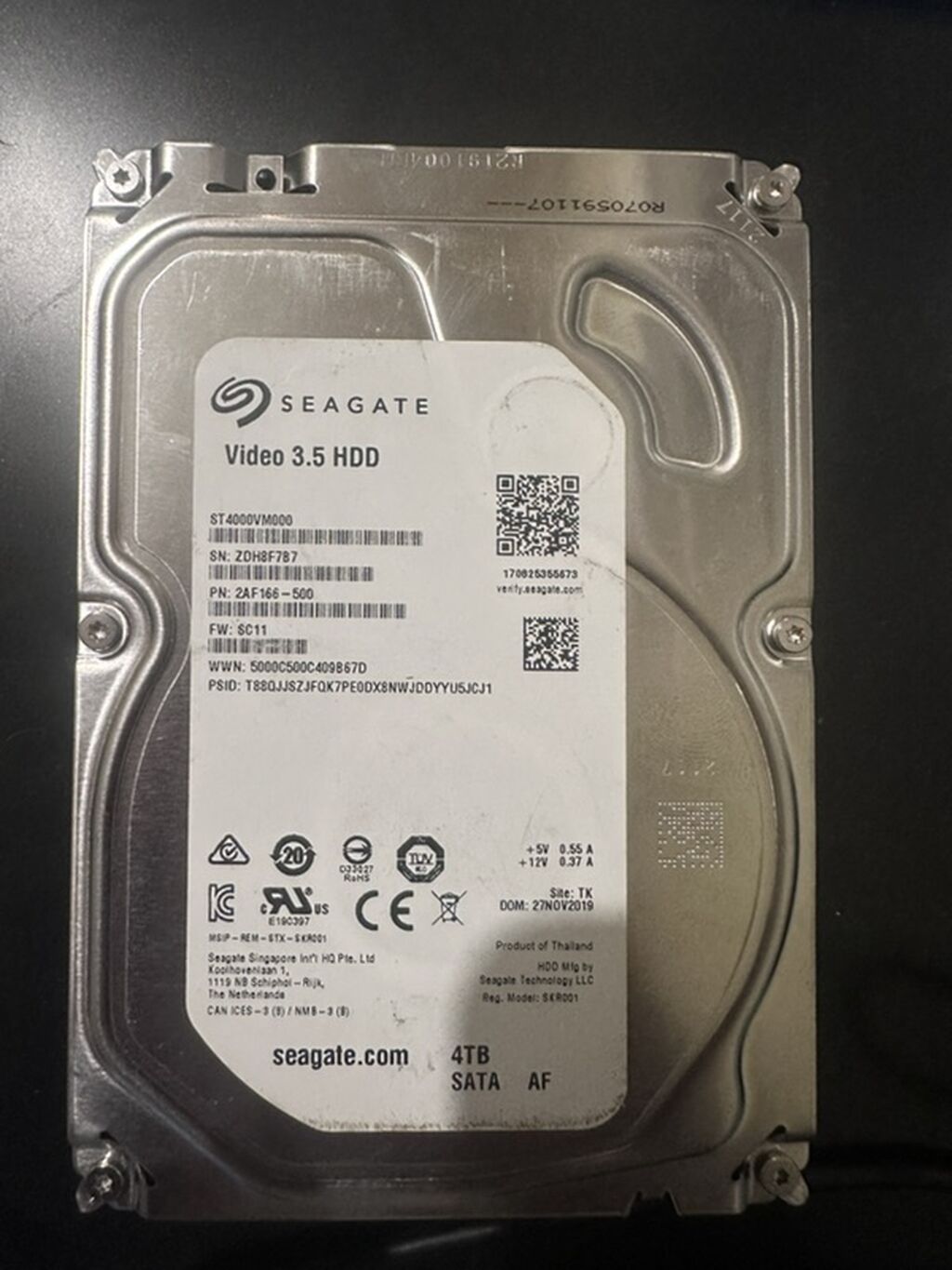 Məhsul: 3.5" Sata müşahidə (surveillance) HDD-lər – müxtəlif tutumlar — Elektronika, Digah (4)