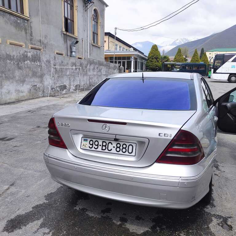 Mercedes C 200, 2.2 L, 2001 il, 111 000 km — Avtomobillər, Şəki (5)