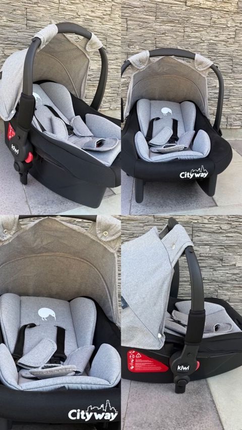 Kiwi Cityway körpə avtomobil oturacağı/daşıyıcısı - Yaş/çəki qrupu — Xırdalan