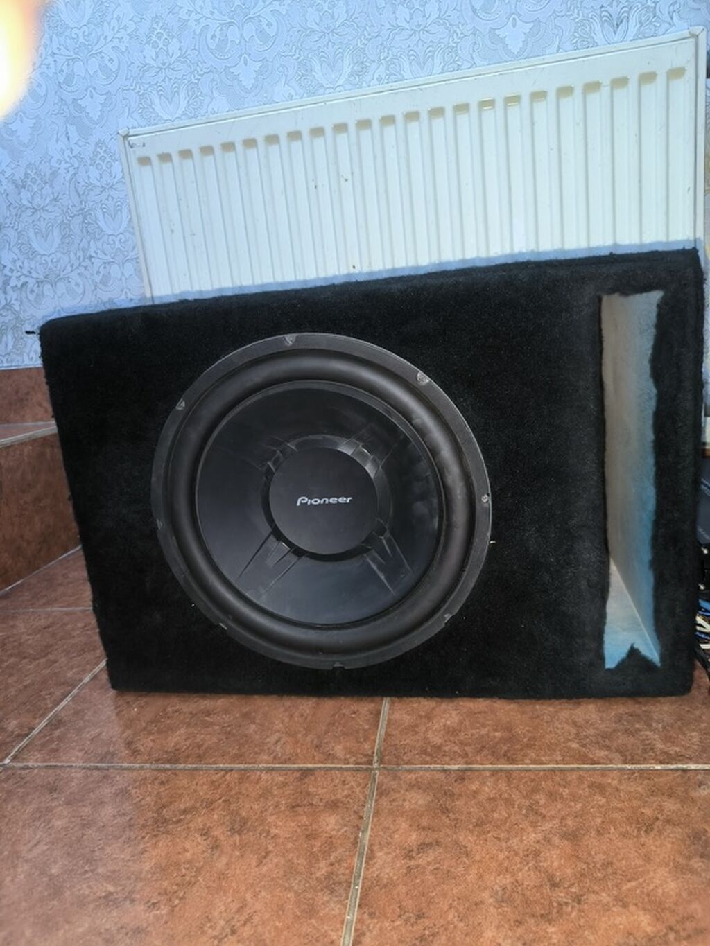 Pioneer subwoofer – qutu ilə Pionerr 400 rms qoşa katuşka pakovka — Elektronika, Bakı (2)