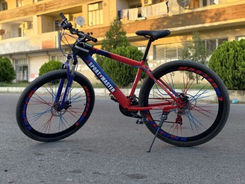 Sport Master dağ velosipedi - Gödək çərçivə: yüngül alaşımlı hardtail — Sanqaçal
