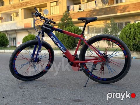 Sport Master dağ velosipedi - Gödək çərçivə: yüngül alaşımlı hardtail