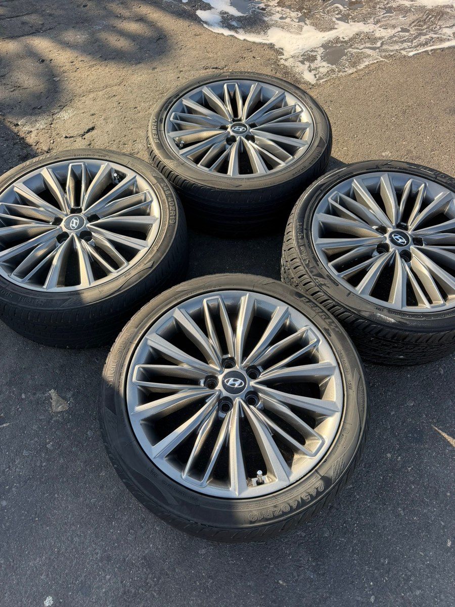 Hyundai Grandeur təkərləri R19 — Ehtiyat hissələri və aksesuarlar, Bakı (12)