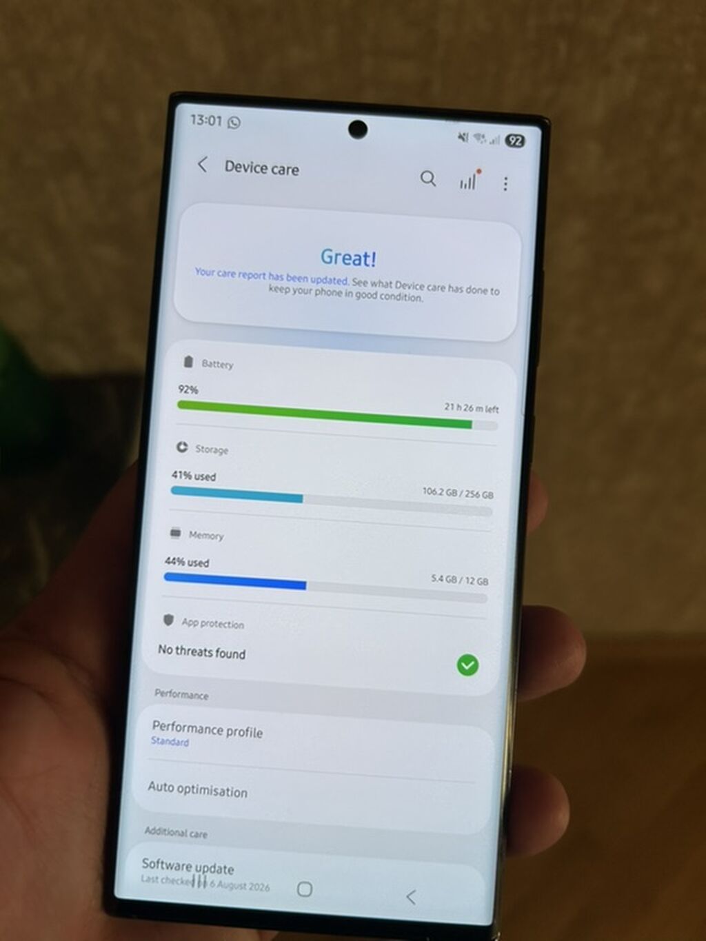 Samsung Galaxy S23 Ultra, 256 GB, rəng - Qara, Simsiz şarj — Samsung, Bakı (5)