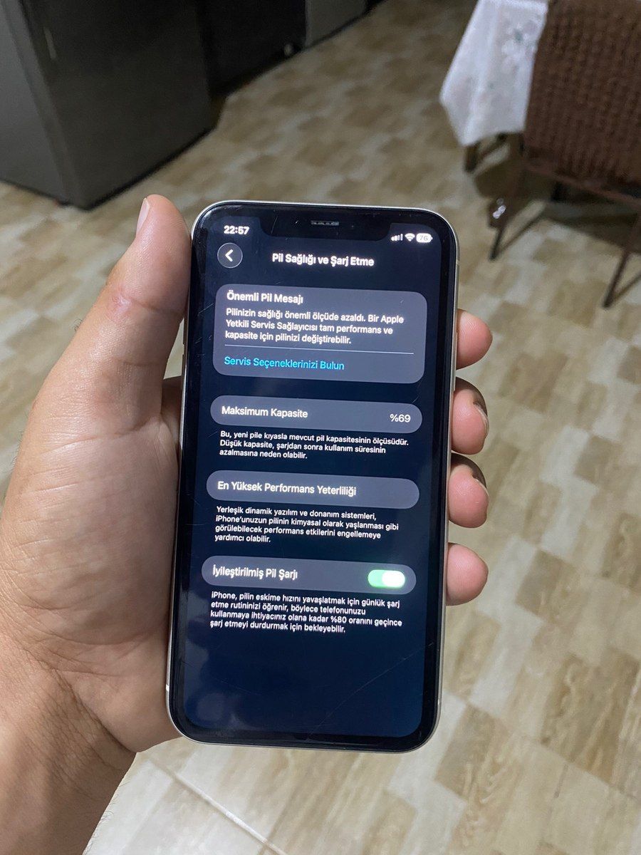 Apple iPhone 11 White 128GB/4GB — Smartfonlar, Masallı (8)