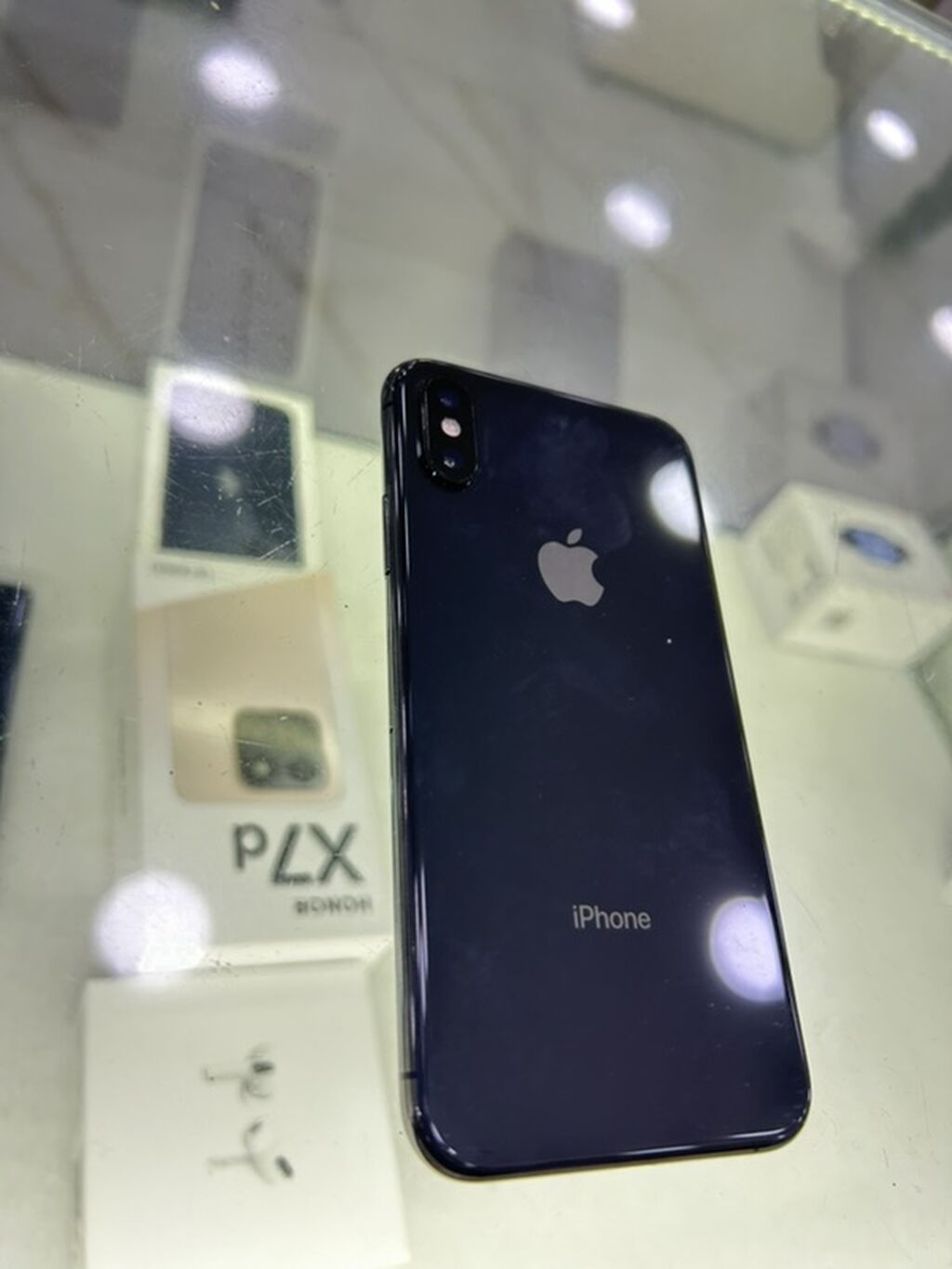 IPhone X, 64 GB, Space Gray, Face ID — Apple iPhone, Gəncə (4)