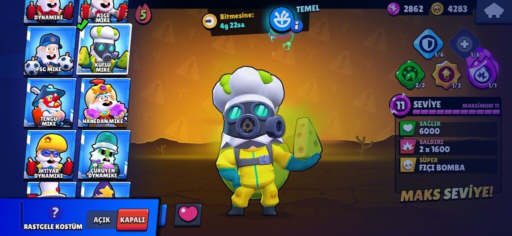 Brawl Stars hesabı – yüksək səviyyəli və zəngin kontentli demək olar — Aksesuarlar, Saatlı (9)