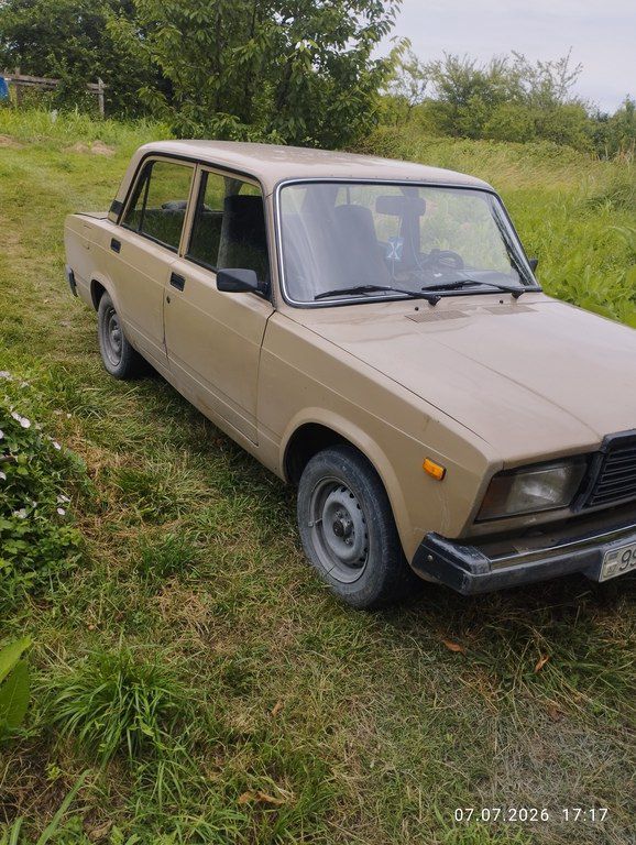 Lada (VAZ) 2107, 1.5 L, 1985 il, 230 000 km — Avtomobillər, Quba (2)