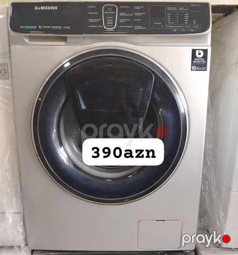 Samsung paltaryuyan maşın - Model: Samsung ecoBubble, Digital — Bakı