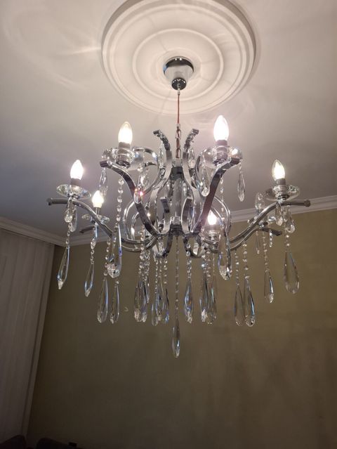Çılçıraq, 8 lampa, Metal — Sumqayıt