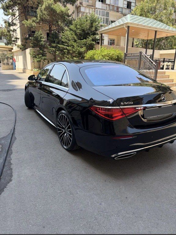 Mercedes S 500 4MATIC, 3.0 L, 2020 il, 27 600 km — Avtomobillər, Bakı (4)