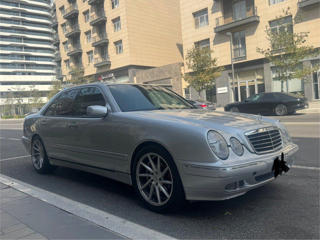 Mercedes E 240, 2.4 L, 2000 il, 334 000 km — Avtomobillər, Bakı (3)